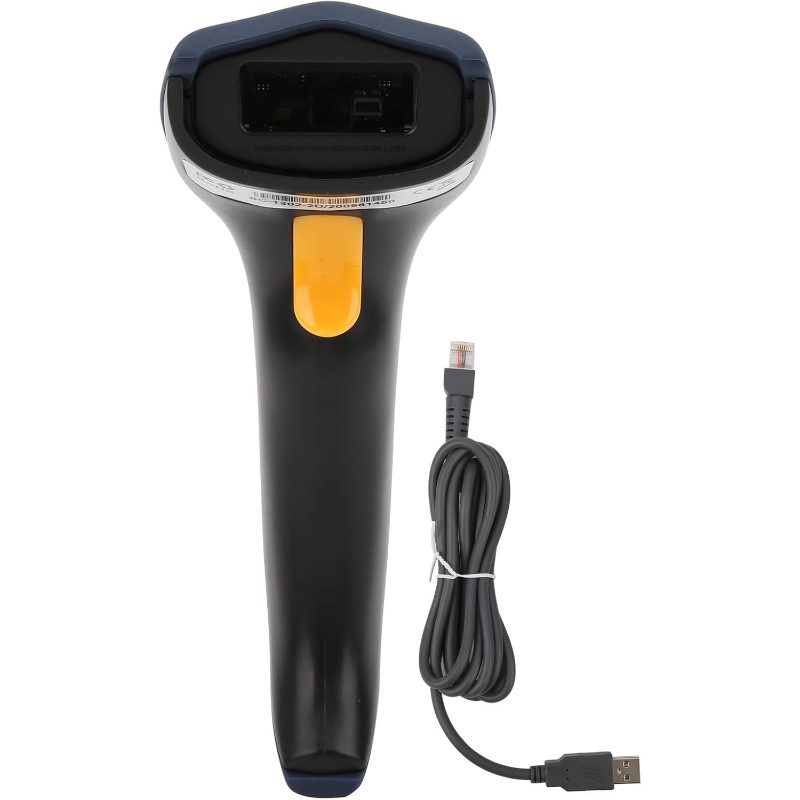 Barcode Scanner - Barcode Scanner Reader, Handheld Handheld USB Wired 1D 2D Automated Industry Sensor SC? 1202? 2D