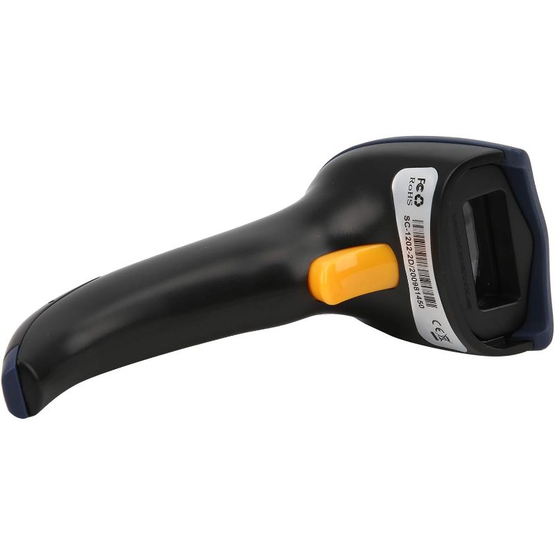 Barcode Scanner - Barcode Scanner Reader, Handheld Handheld USB Wired 1D 2D Automated Industry Sensor SC? 1202? 2D