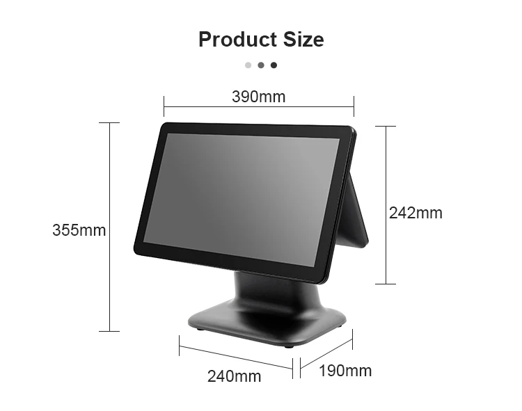 A41f0debb45b24d71bd92369570f7076ec.webp Labor-Saving Low Power Chipset Fanless Heat Dissipation Cash Register SDLPOS Pop up Store Event Ultra Thin