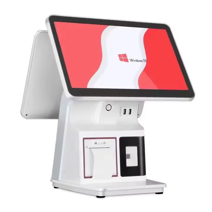 Windows 10 Restaurant Retail Billing Printer Touch Pos Cashier Machine Pos Terminal Cash Register All in One Pos Systems