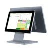 H26faf37b8cef4f6c89af4b4100a93cbcJ.webp S18 Factory Direct Custom OEM 15.6+11.6 Inch Android/Windows Touch Screen POS Machine Stable POS System Cash Register POS