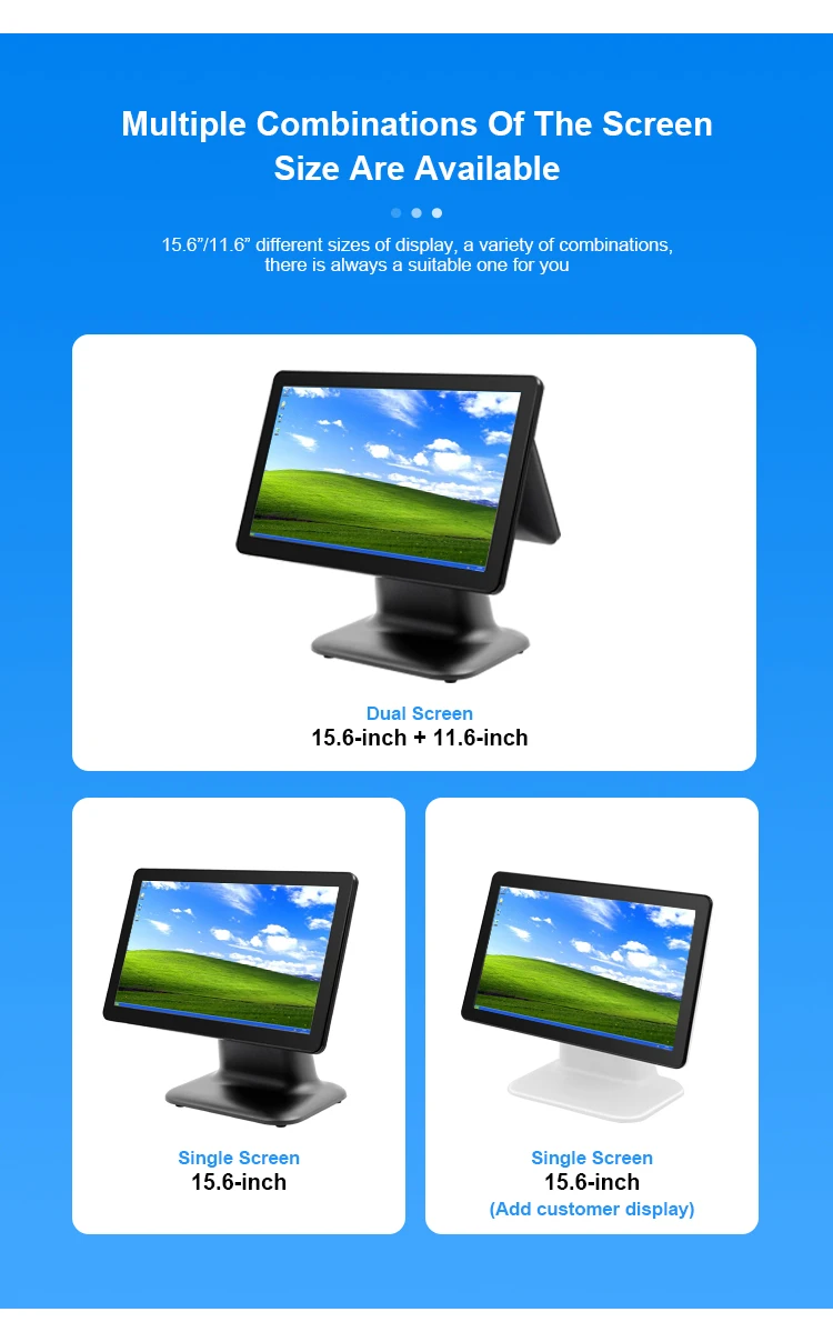H36890577b857471cb9b42beb3c87c729j.webp Labor-Saving Low Power Chipset Fanless Heat Dissipation Cash Register SDLPOS Pop up Store Event Ultra Thin