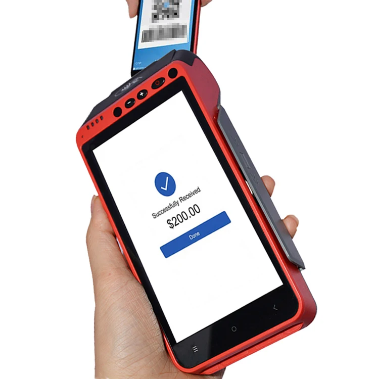 All in One Handheld Restaurant Ordering Machine POS Terminal HCC-Z100
