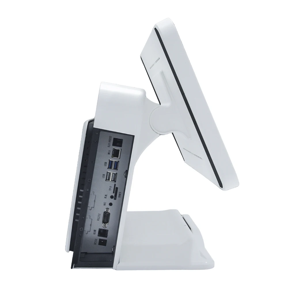 H758acaa9f7b0489ebe2f6ee419c8d096D.webp 15.6-inch Dual-Screen Windows POS Terminal Cash Register Business Cash Register Receipt Scanning Cash Register Price