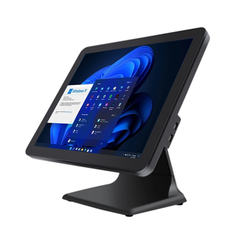 H93737e2d0f3f4311912dae3f8631f3bea.webp High Quality 15.6 Inch I5 Window POS System 8GB+256GB High-Efficiency 1920*1080 All-In-One Cash Register Pos Machine