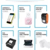 Xprinter XP-370B USB Port Thermal Receipt Printer Auto Cutter Mall Ticket Machine POS Thermal Printer 80mm Receipt Printer