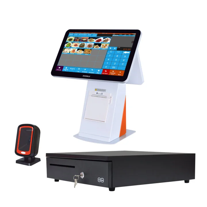 Ha4c29f82efeb4fa6bae01d4c7125d6eeS.webp Zhongji A4 Smart Pos Terminal Cash Register with Built in Printer for Restaurants Retail