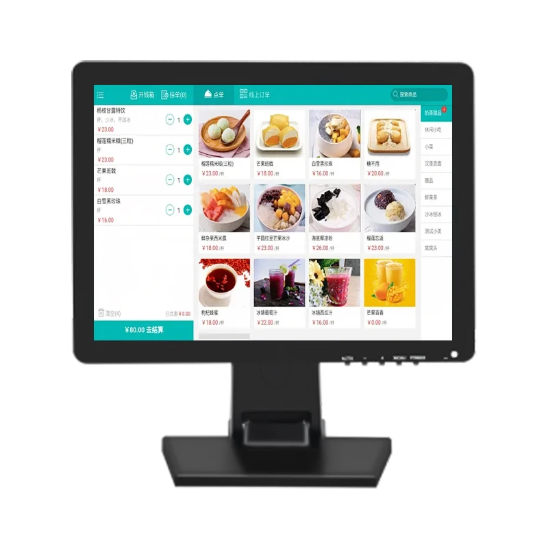 Hbd4392333e244fae8043358413b8e692F.webp 2026 New Restaurant/ Hotel Pos Terminal Business Pos Software for Retail System 15 Inch Touchscreen Monitor