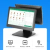 Multi-Por Ip65 Front Toughened Glass Panel Android Cash Register Concierge Service Point Sleek for Sdlpos