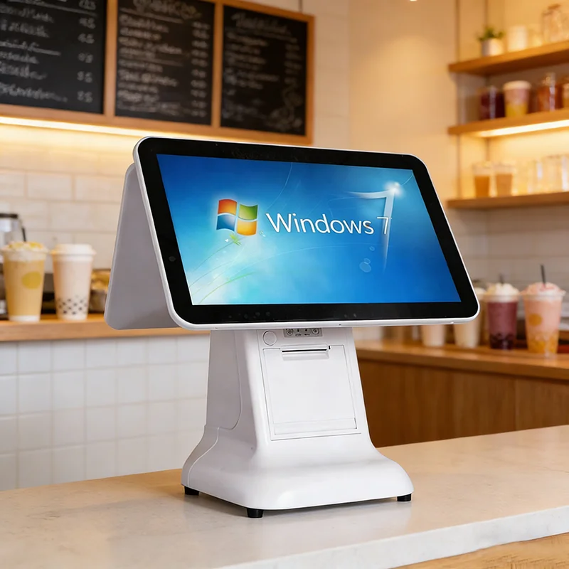 He3bfb4eda0f5462fa90cbdd75a324ddcr.webp 15inch POS All-in-one Machine Cash Register with 58mm/80mm Thermal Printer Android OS RK3566 CPU Bluetooth 5.2