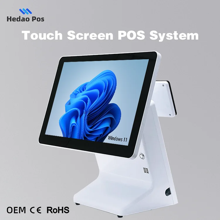 High-performance 15 Inch Point of Sale Machine  windows Touch Screen Pos System for bar